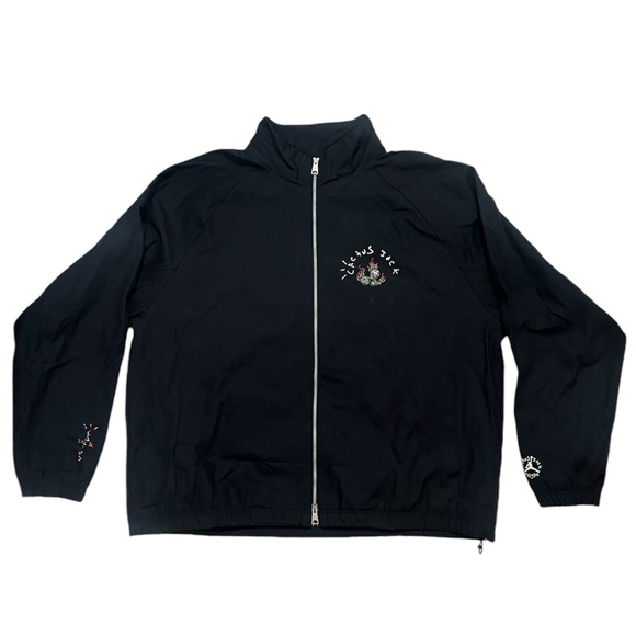 Cactus Jack x Nike Air Jordan Canvas Flight Jacket - Picture 1 of 10